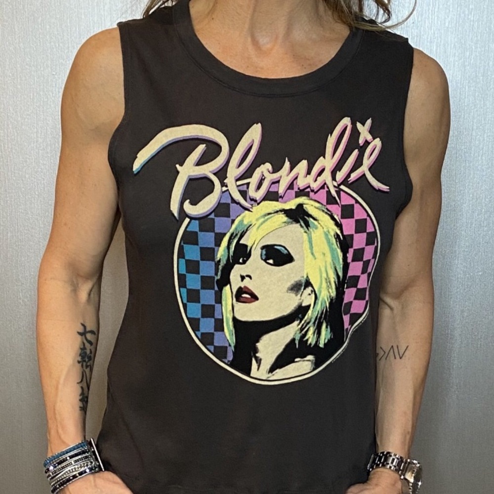 Blondie graphic tank